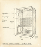 Kompaktsauna Nordischer Geist